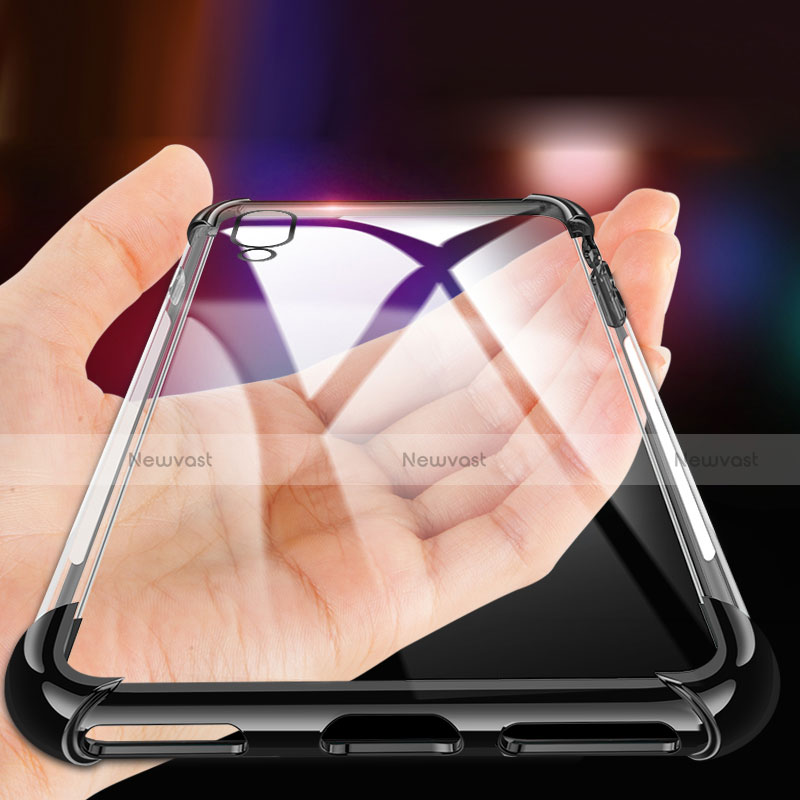 Ultra-thin Transparent TPU Soft Case Cover H01 for Huawei Y7 (2019)