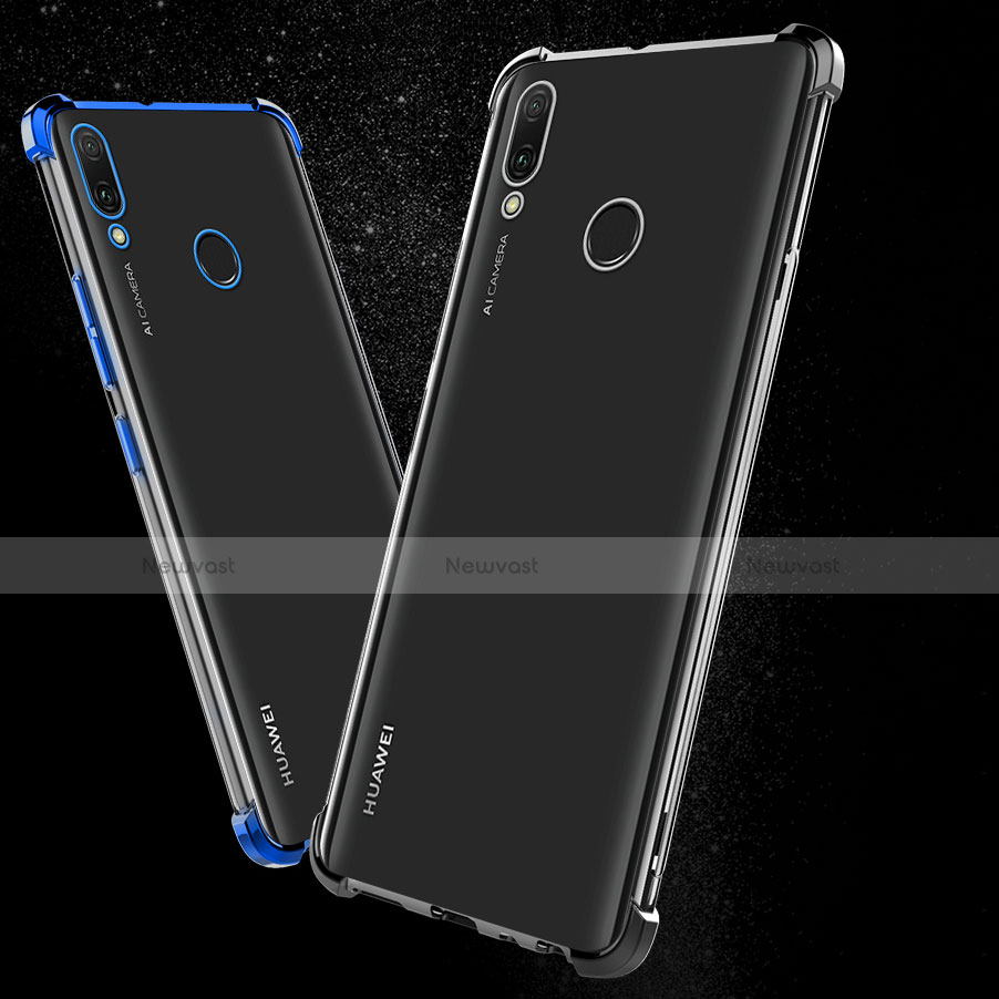 Ultra-thin Transparent TPU Soft Case Cover H01 for Huawei Y9 (2019)