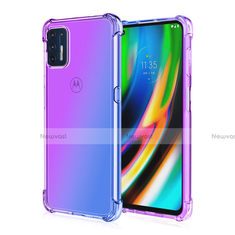 Ultra-thin Transparent TPU Soft Case Cover H01 for Motorola Moto G9 Plus