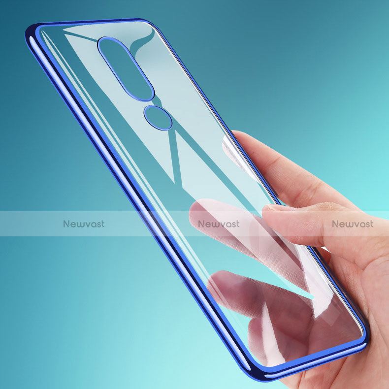 Ultra-thin Transparent TPU Soft Case Cover H01 for Nokia 6.1 Plus