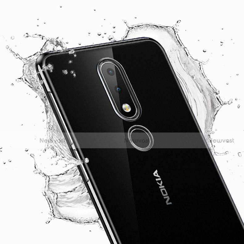 Ultra-thin Transparent TPU Soft Case Cover H01 for Nokia 6.1 Plus