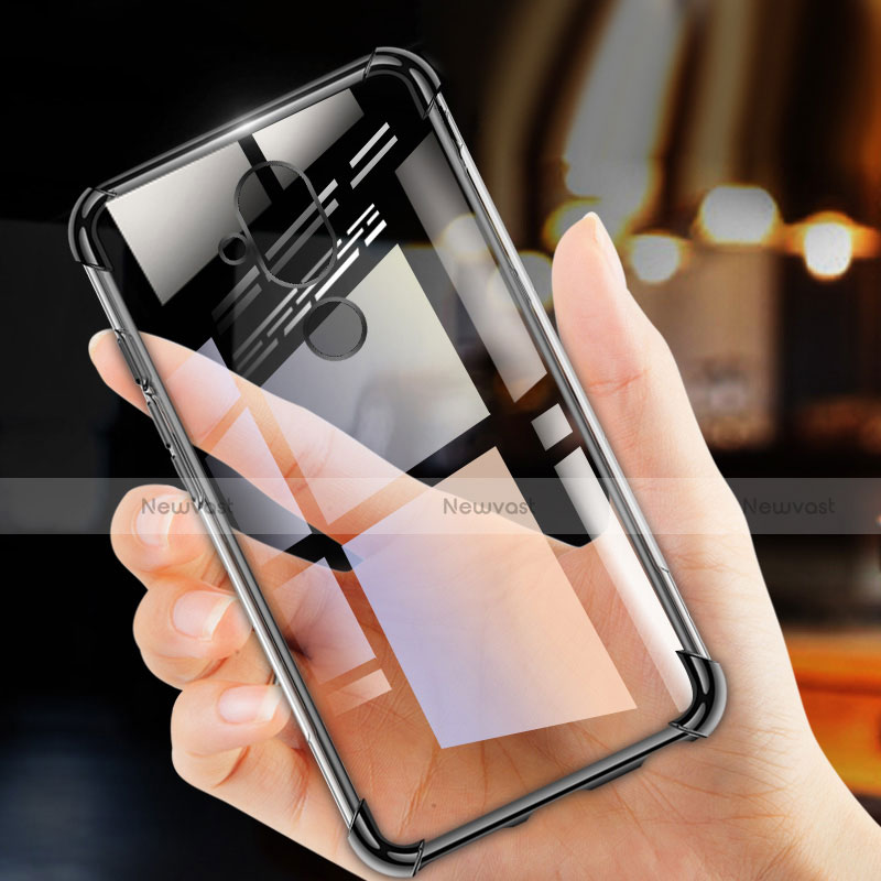 Ultra-thin Transparent TPU Soft Case Cover H01 for Nokia 7.1 Plus