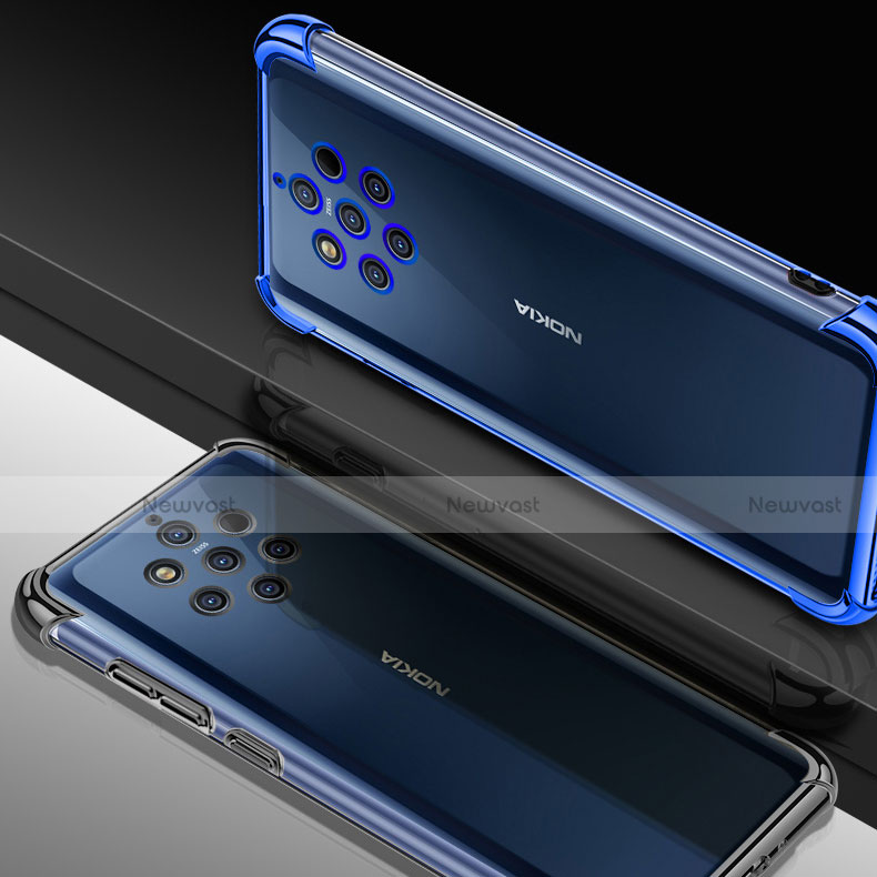 Ultra-thin Transparent TPU Soft Case Cover H01 for Nokia 9 PureView