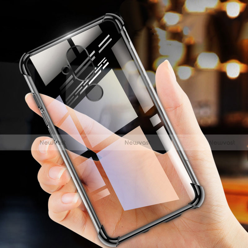 Ultra-thin Transparent TPU Soft Case Cover H01 for Nokia X5