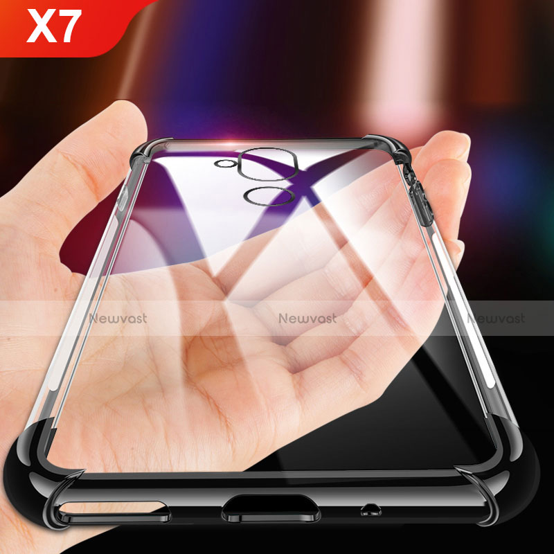 Ultra-thin Transparent TPU Soft Case Cover H01 for Nokia X7