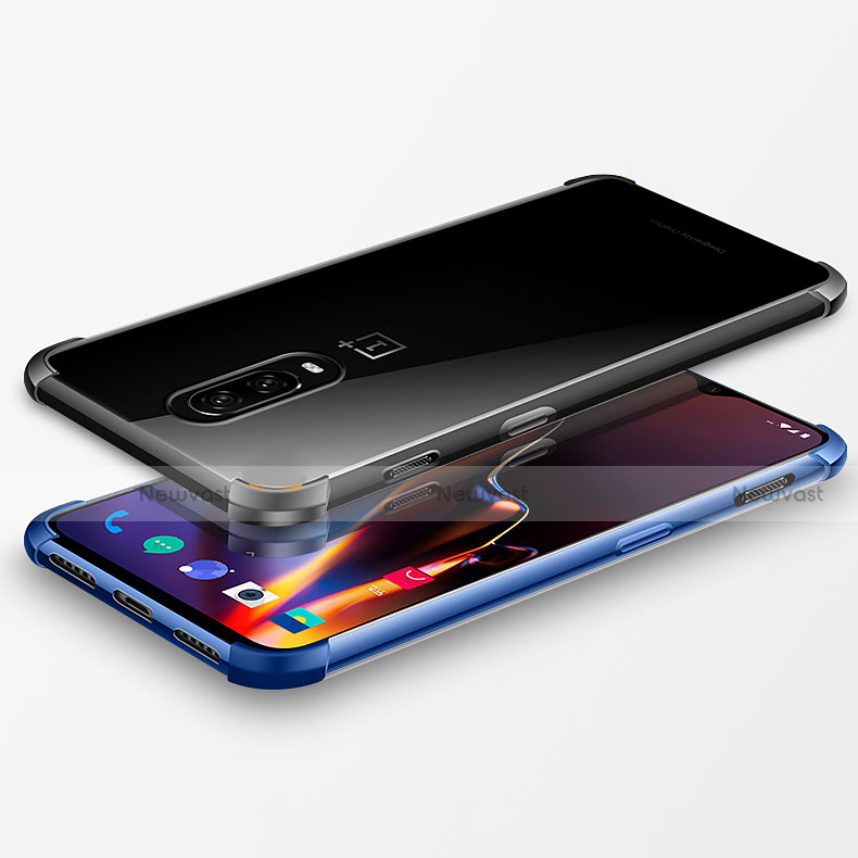 Ultra-thin Transparent TPU Soft Case Cover H01 for OnePlus 6T