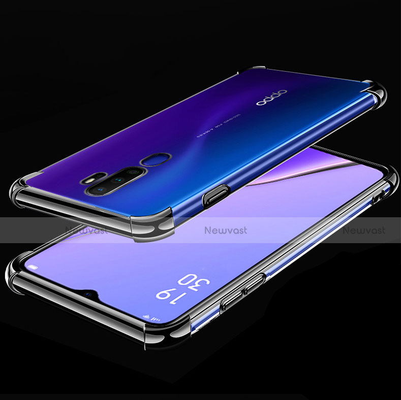 Ultra-thin Transparent TPU Soft Case Cover H01 for Oppo A11