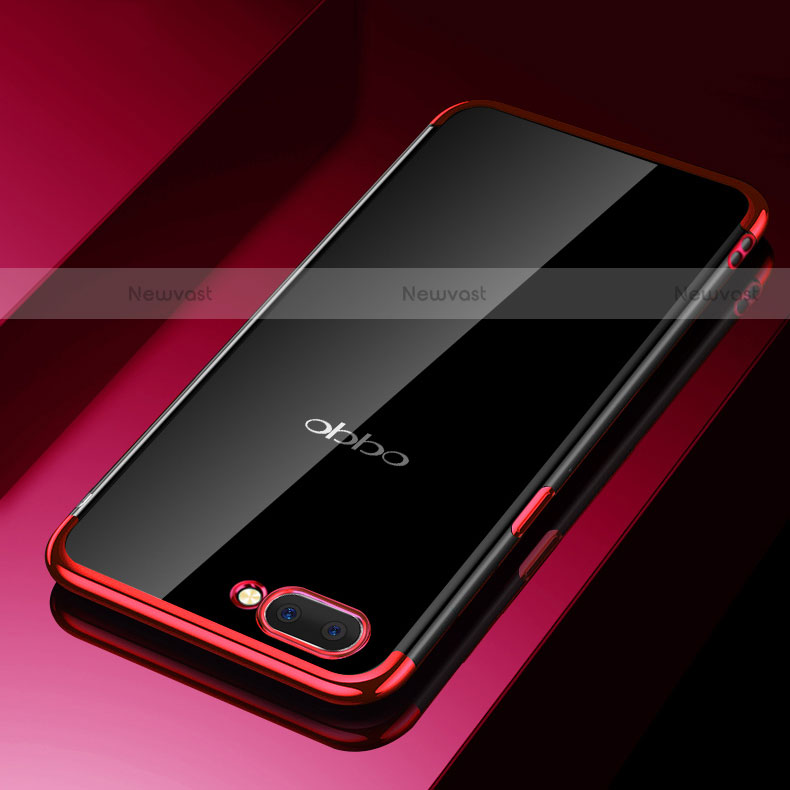 Ultra-thin Transparent TPU Soft Case Cover H01 for Oppo A12e
