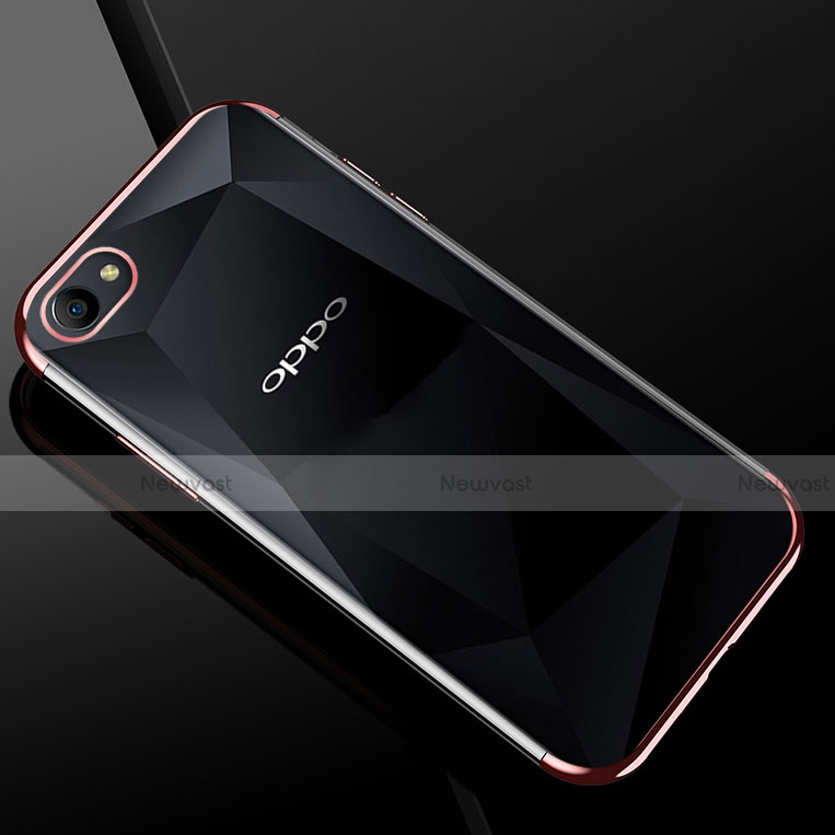 Ultra-thin Transparent TPU Soft Case Cover H01 for Oppo A3