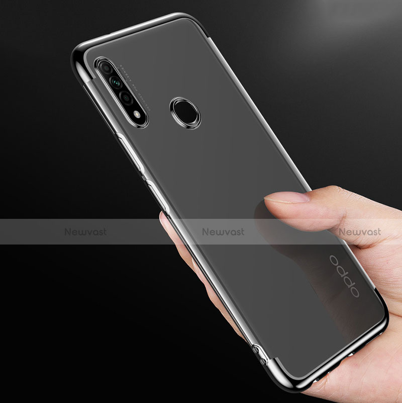 Ultra-thin Transparent TPU Soft Case Cover H01 for Oppo A8