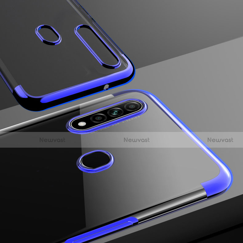 Ultra-thin Transparent TPU Soft Case Cover H01 for Oppo A8