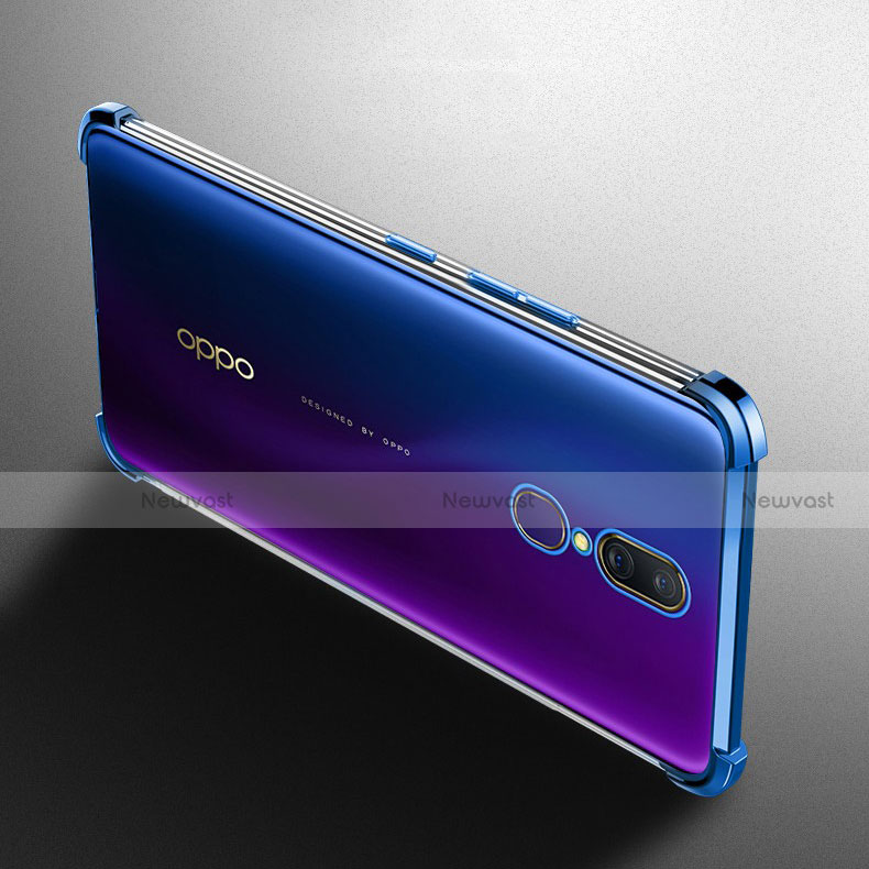 Ultra-thin Transparent TPU Soft Case Cover H01 for Oppo A9