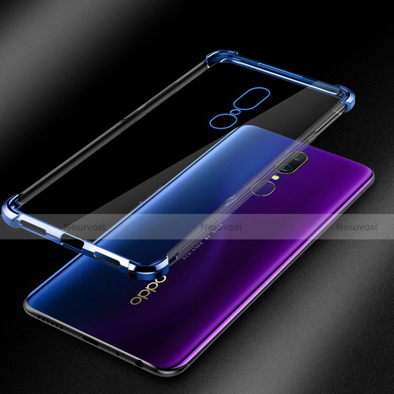 Ultra-thin Transparent TPU Soft Case Cover H01 for Oppo A9