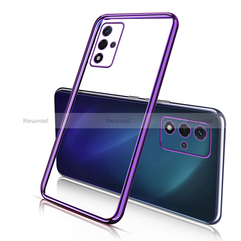 Ultra-thin Transparent TPU Soft Case Cover H01 for Oppo A93s 5G