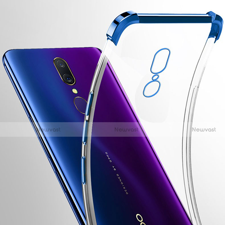 Ultra-thin Transparent TPU Soft Case Cover H01 for Oppo A9X