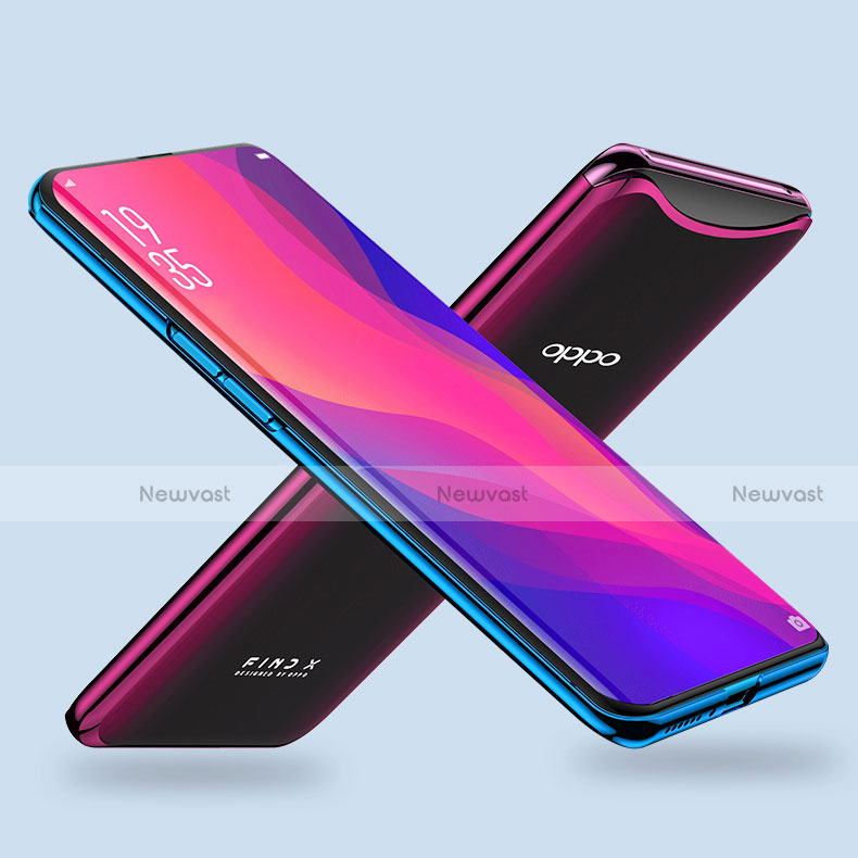 Ultra-thin Transparent TPU Soft Case Cover H01 for Oppo Find X