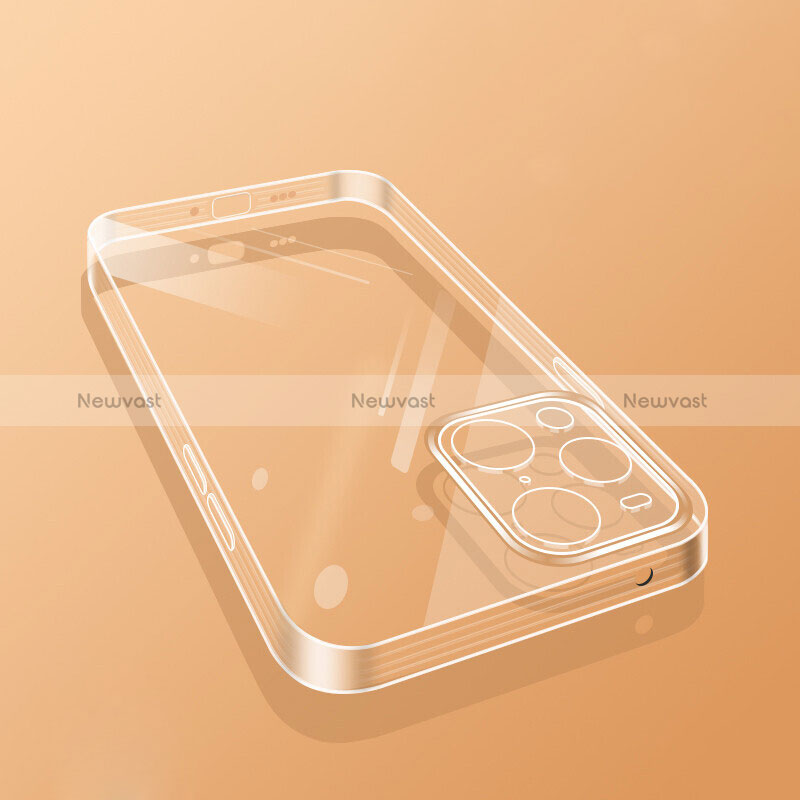 Ultra-thin Transparent TPU Soft Case Cover H01 for Oppo Find X3 5G