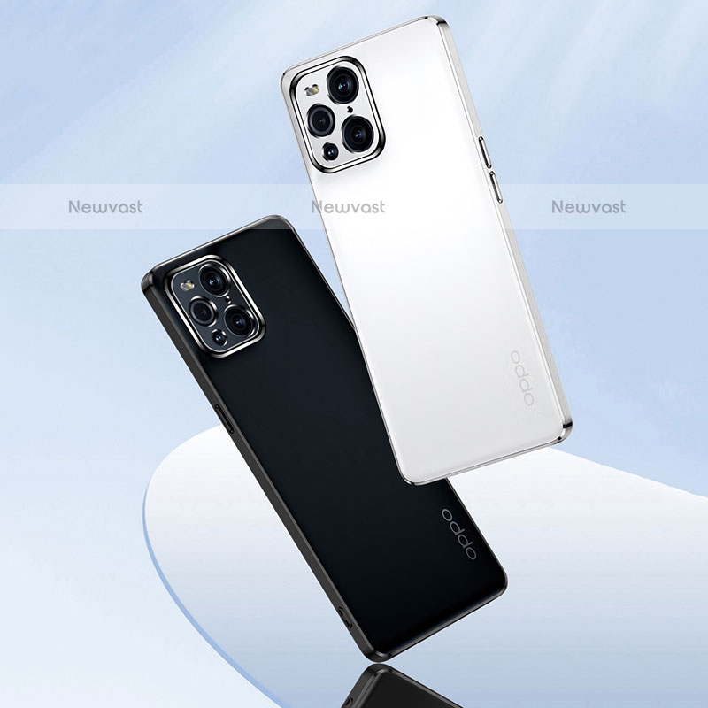 Ultra-thin Transparent TPU Soft Case Cover H01 for Oppo Find X3 Pro 5G