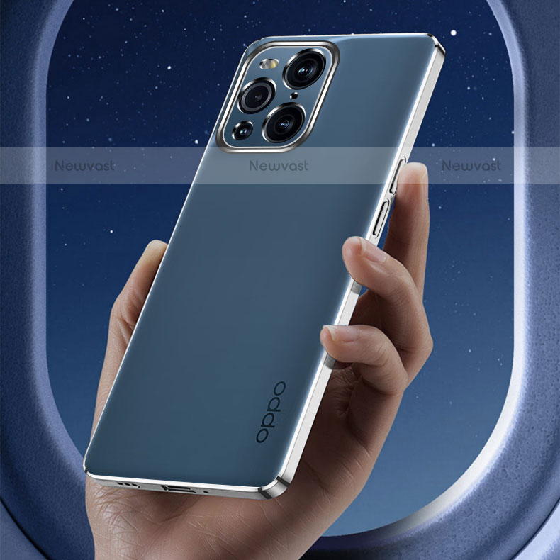Ultra-thin Transparent TPU Soft Case Cover H01 for Oppo Find X3 Pro 5G