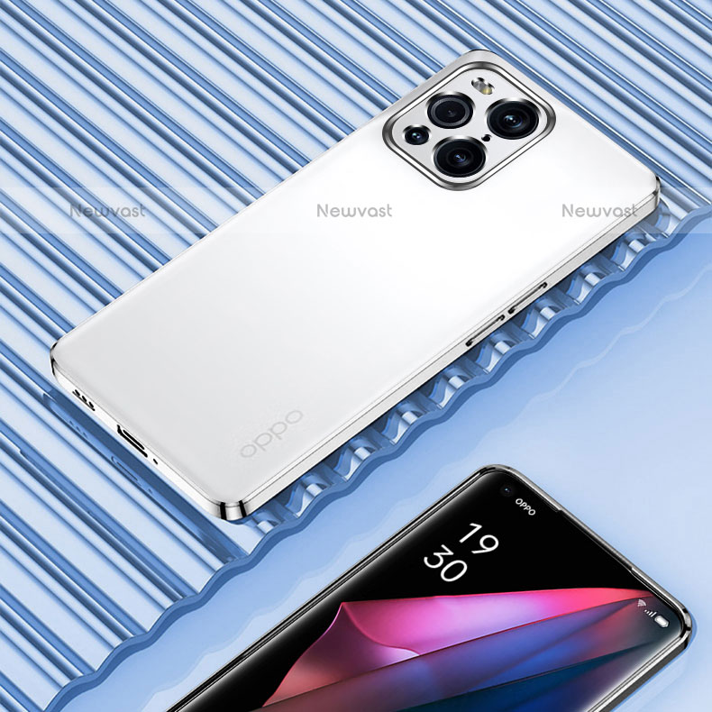 Ultra-thin Transparent TPU Soft Case Cover H01 for Oppo Find X3 Pro 5G