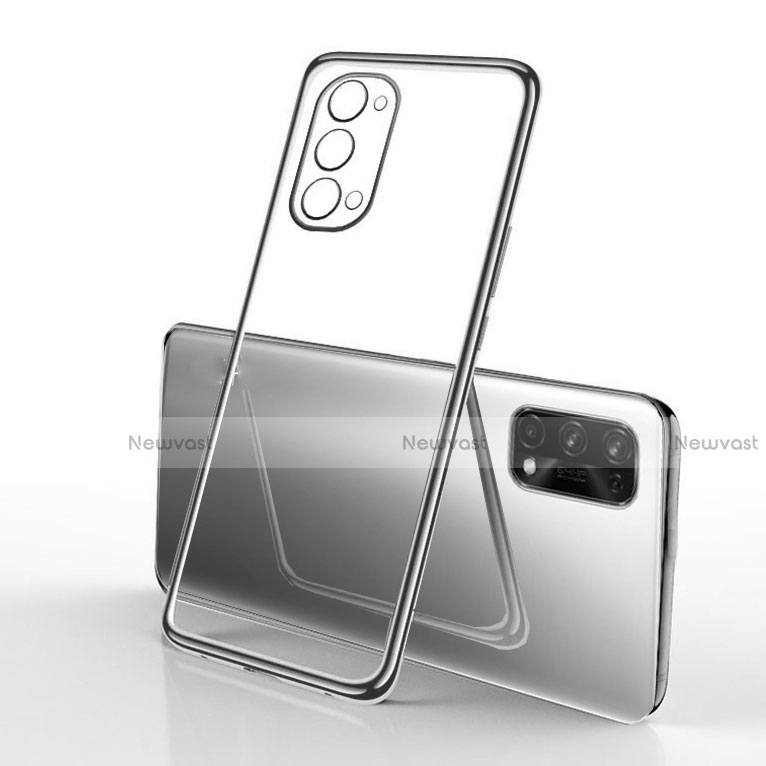 Ultra-thin Transparent TPU Soft Case Cover H01 for Oppo K7x 5G