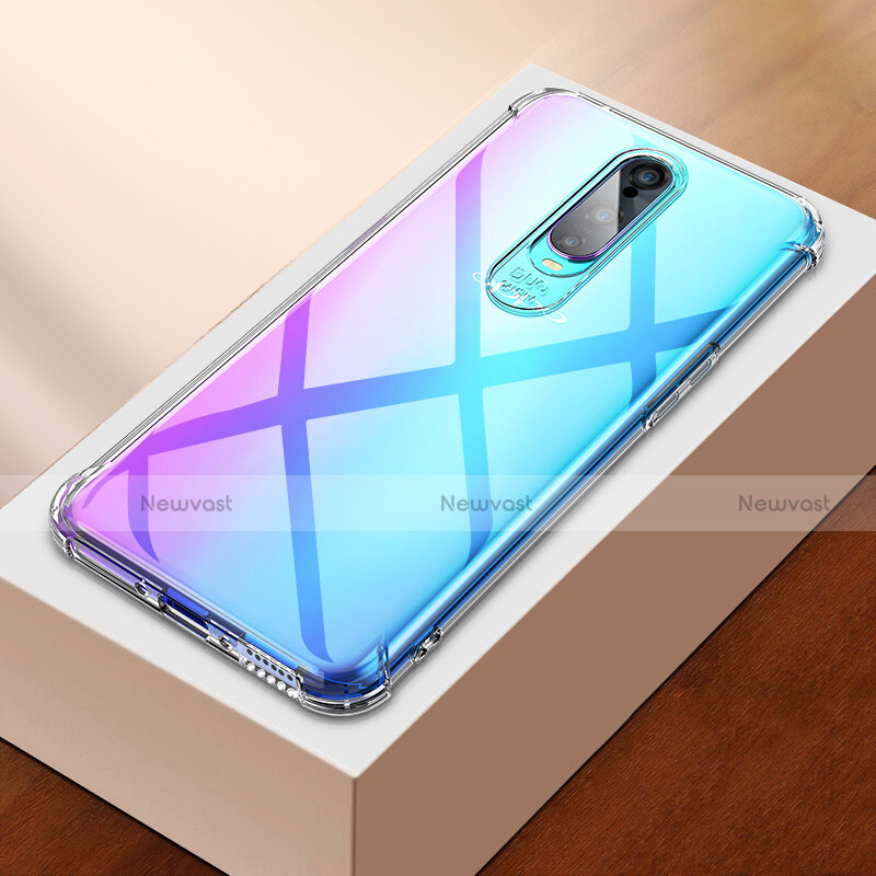 Ultra-thin Transparent TPU Soft Case Cover H01 for Oppo R17 Pro Clear