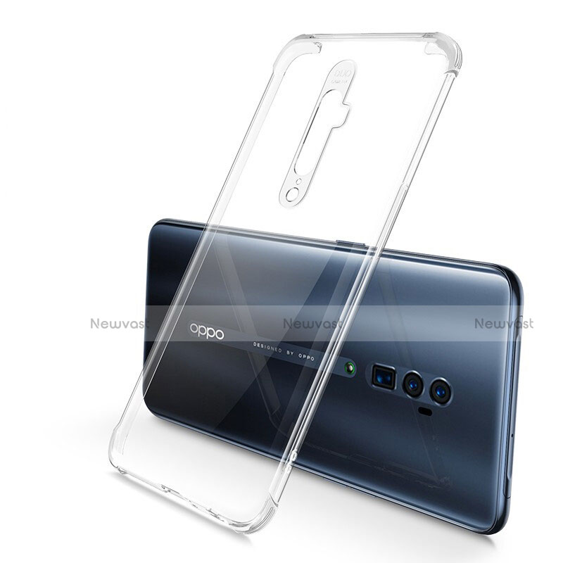 Ultra-thin Transparent TPU Soft Case Cover H01 for Oppo Reno 10X Zoom