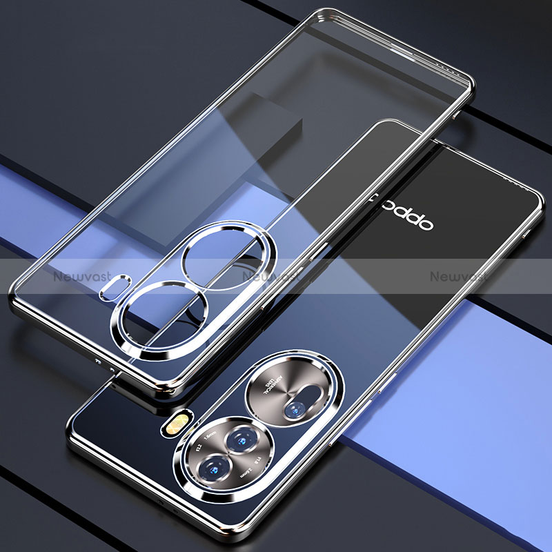 Ultra-thin Transparent TPU Soft Case Cover H01 for Oppo Reno11 Pro 5G