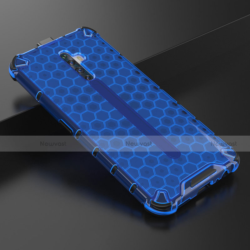 Ultra-thin Transparent TPU Soft Case Cover H01 for Oppo Reno2 Z