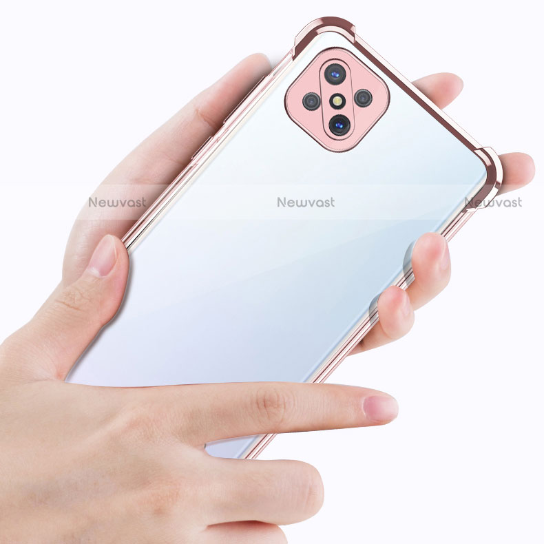 Ultra-thin Transparent TPU Soft Case Cover H01 for Oppo Reno4 Z 5G