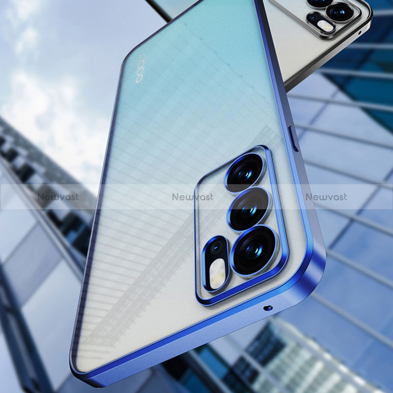 Ultra-thin Transparent TPU Soft Case Cover H01 for Oppo Reno6 Pro 5G India