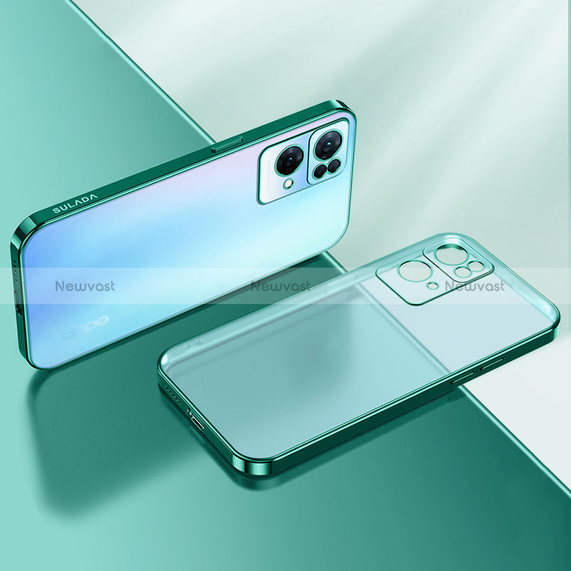 Ultra-thin Transparent TPU Soft Case Cover H01 for Oppo Reno7 Pro 5G