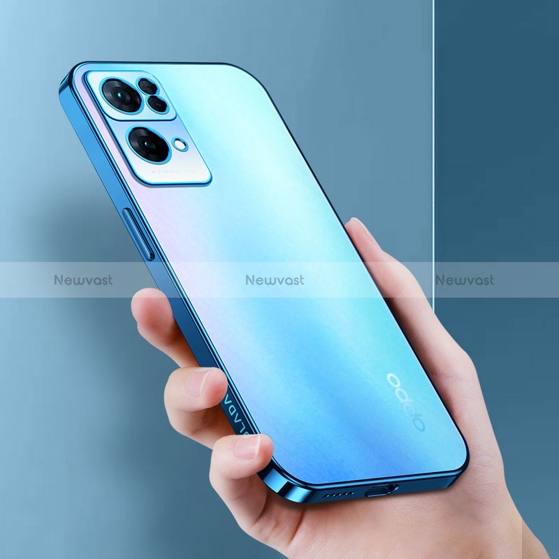 Ultra-thin Transparent TPU Soft Case Cover H01 for Oppo Reno7 Pro 5G