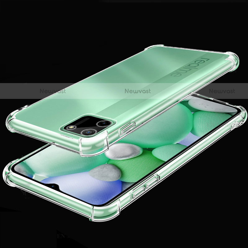 Ultra-thin Transparent TPU Soft Case Cover H01 for Realme C11 Clear