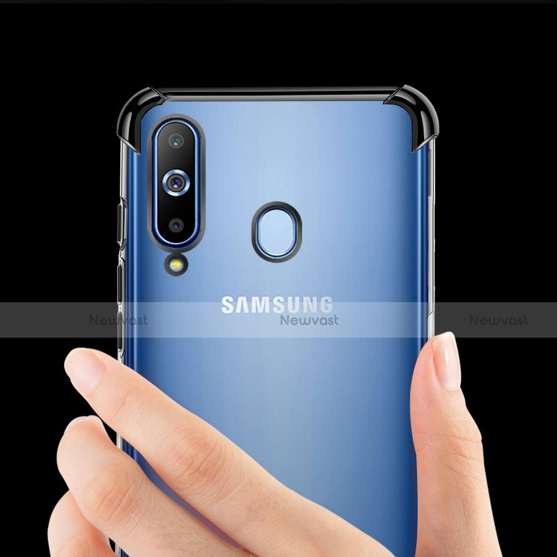 Ultra-thin Transparent TPU Soft Case Cover H01 for Samsung Galaxy A8s SM-G8870