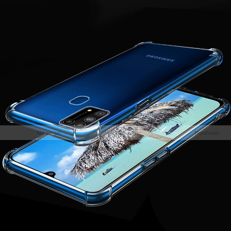 Ultra-thin Transparent TPU Soft Case Cover H01 for Samsung Galaxy M21s