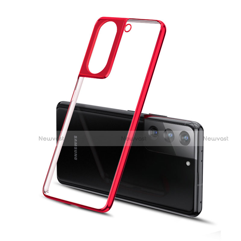 Ultra-thin Transparent TPU Soft Case Cover H01 for Samsung Galaxy S21 5G