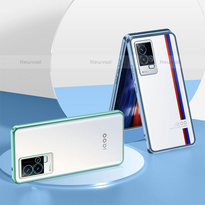 Ultra-thin Transparent TPU Soft Case Cover H01 for Vivo iQOO 8 Pro 5G