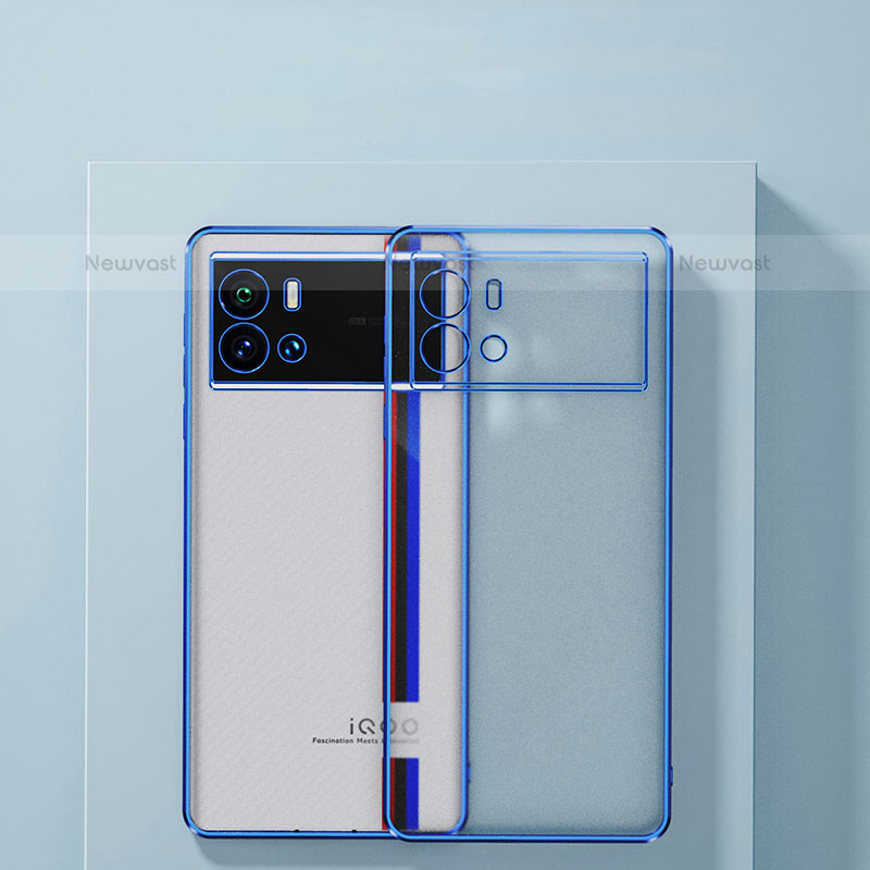 Ultra-thin Transparent TPU Soft Case Cover H01 for Vivo iQOO 9 Pro 5G