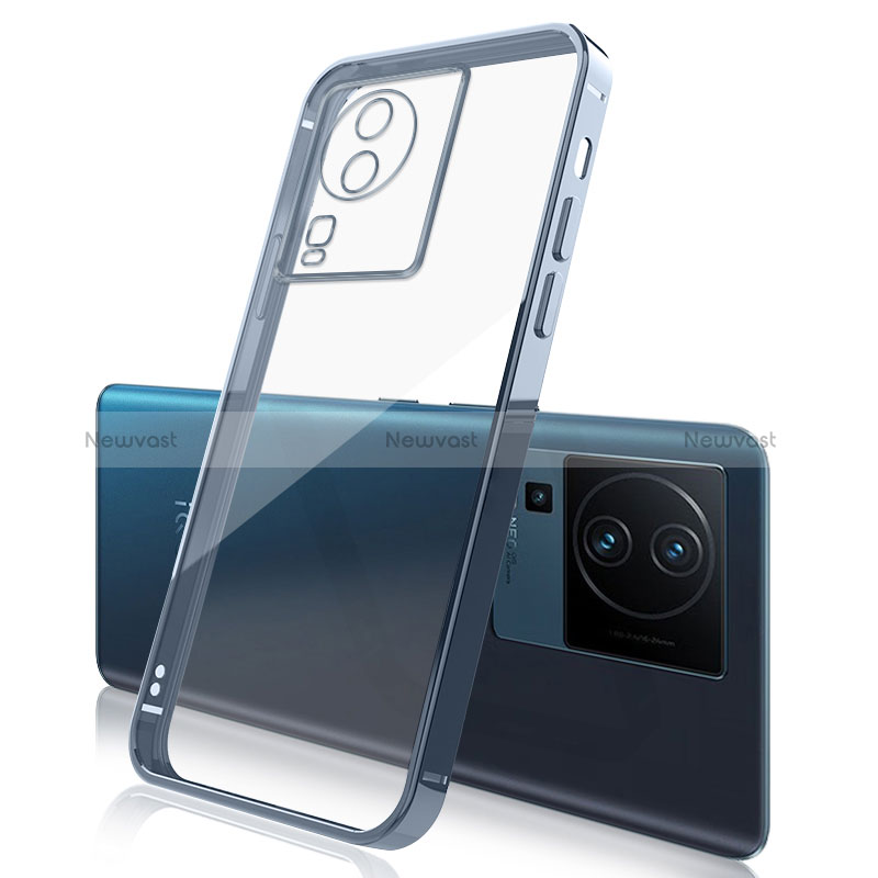 Ultra-thin Transparent TPU Soft Case Cover H01 for Vivo iQOO Neo7 5G