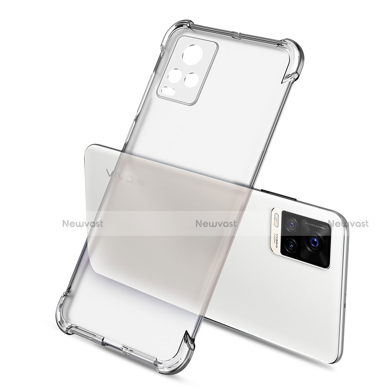 Ultra-thin Transparent TPU Soft Case Cover H01 for Vivo V20 Pro 5G