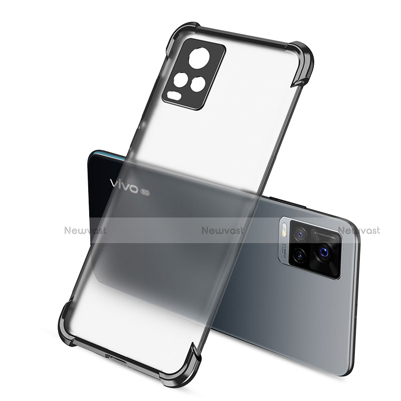 Ultra-thin Transparent TPU Soft Case Cover H01 for Vivo V20 Pro 5G