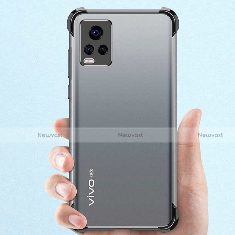 Ultra-thin Transparent TPU Soft Case Cover H01 for Vivo V20 Pro 5G