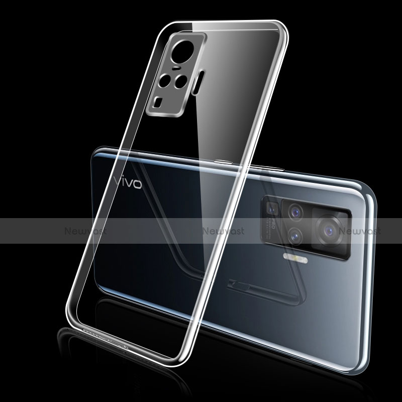 Ultra-thin Transparent TPU Soft Case Cover H01 for Vivo X50 Pro 5G