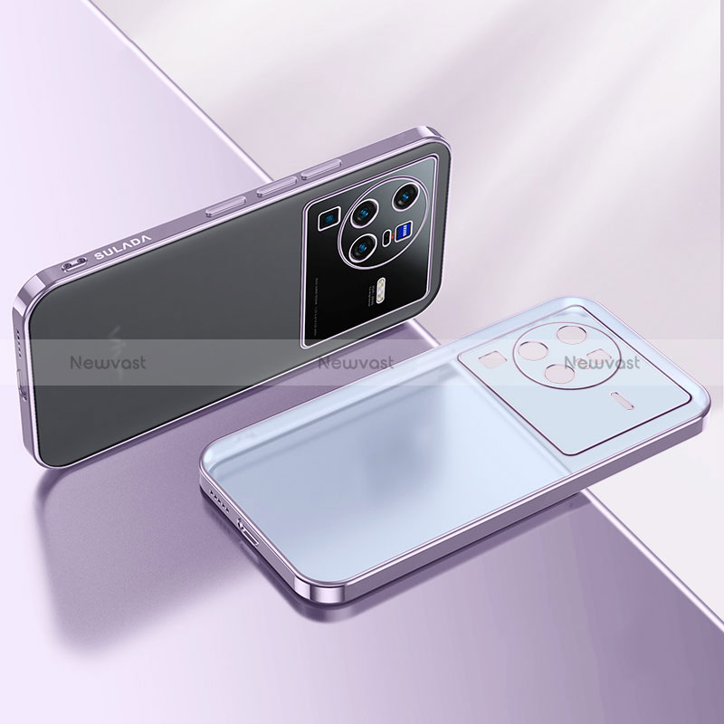 Ultra-thin Transparent TPU Soft Case Cover H01 for Vivo X80 Pro 5G