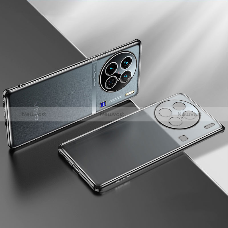 Ultra-thin Transparent TPU Soft Case Cover H01 for Vivo X90 5G
