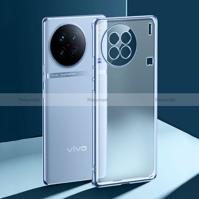 Ultra-thin Transparent TPU Soft Case Cover H01 for Vivo X90 5G