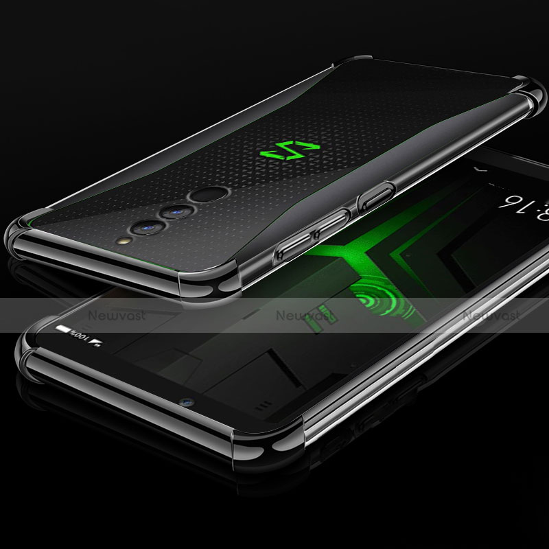 Ultra-thin Transparent TPU Soft Case Cover H01 for Xiaomi Black Shark Helo Black