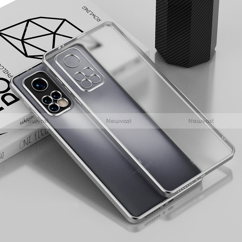 Ultra-thin Transparent TPU Soft Case Cover H01 for Xiaomi Mi 10T 5G