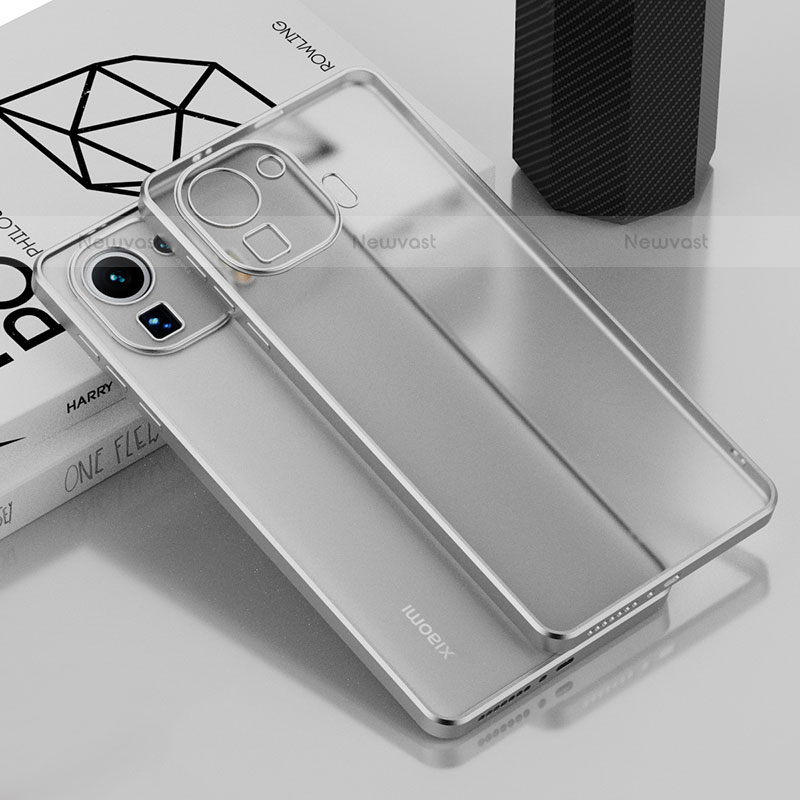 Ultra-thin Transparent TPU Soft Case Cover H01 for Xiaomi Mi 11 Pro 5G